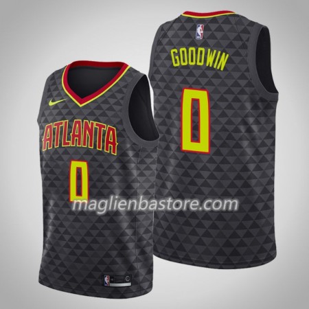 Maglia NBA Atlanta Hawks Brandon Goodwin 0 Nike 2019-20 Icon Edition Swingman - Uomo